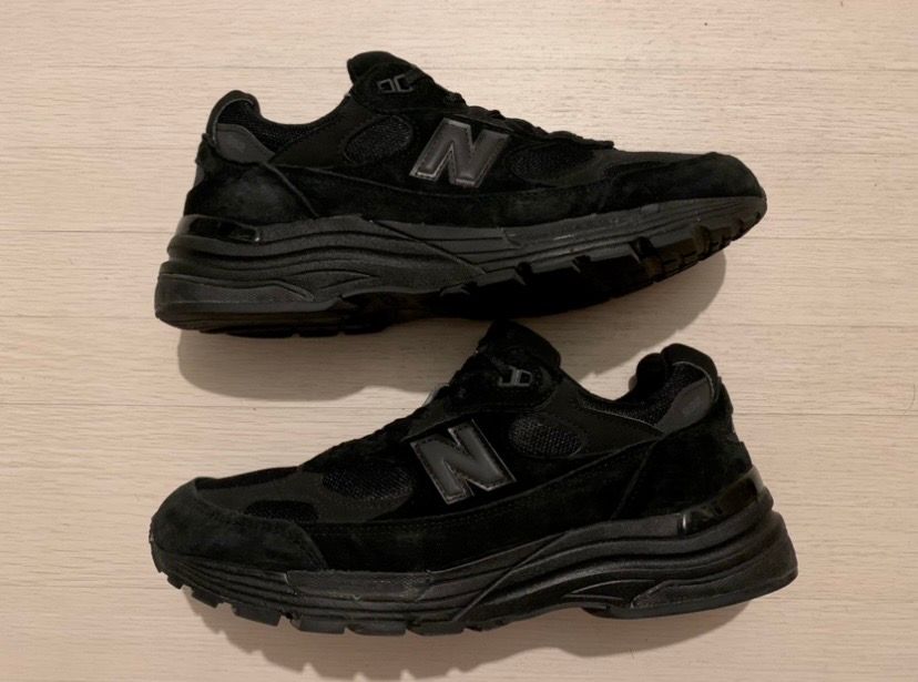 New Balance 992 "Triple Black"