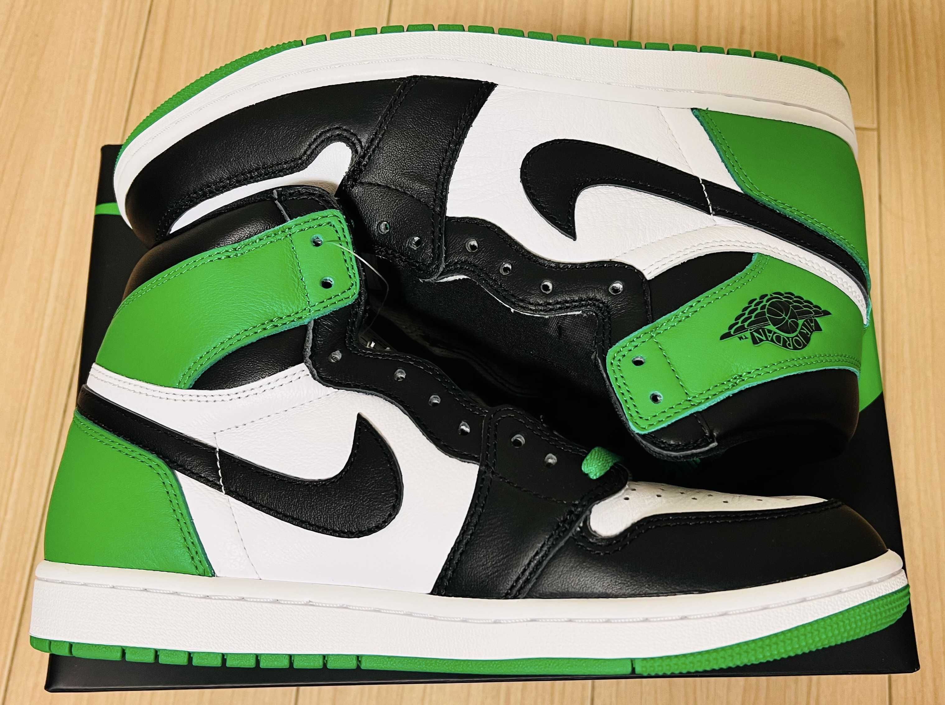 Nike Air Jordan 1 Retro High OG "Celtics/Black and Lucky Green" (2023)