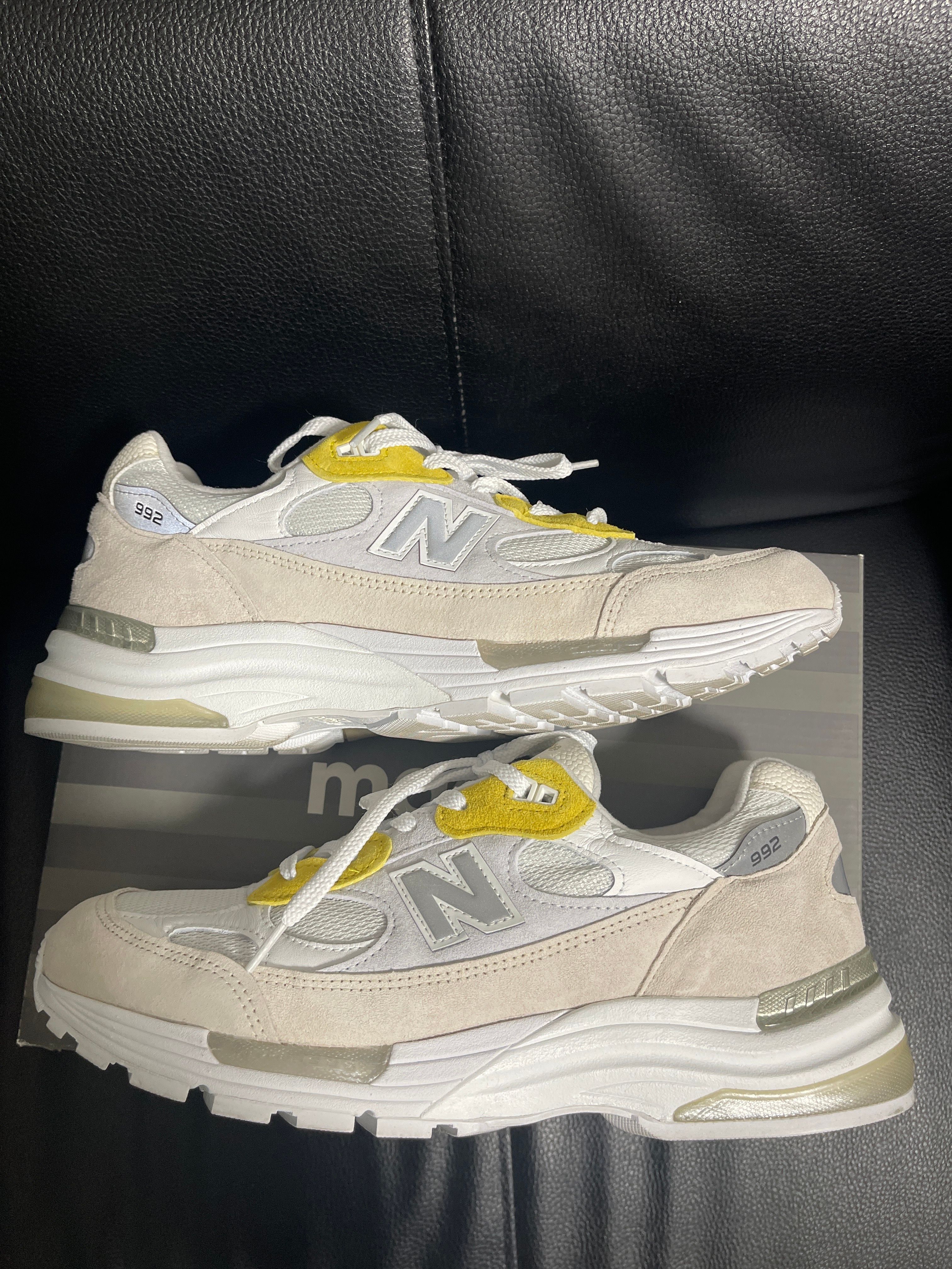 Paperboy × New Balance 992 "Fried Egg"