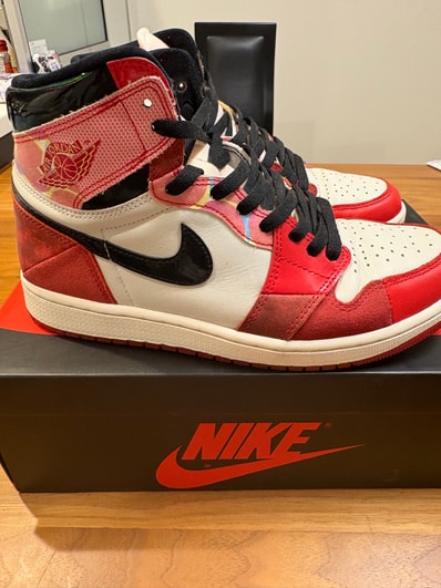 Spider-Man × Nike Air Jordan 1 Retro High OG SP "Spider-Man: Across the Spider-Verse/University Red"
