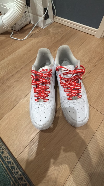 Supreme × Nike Air Force 1 Low "White"