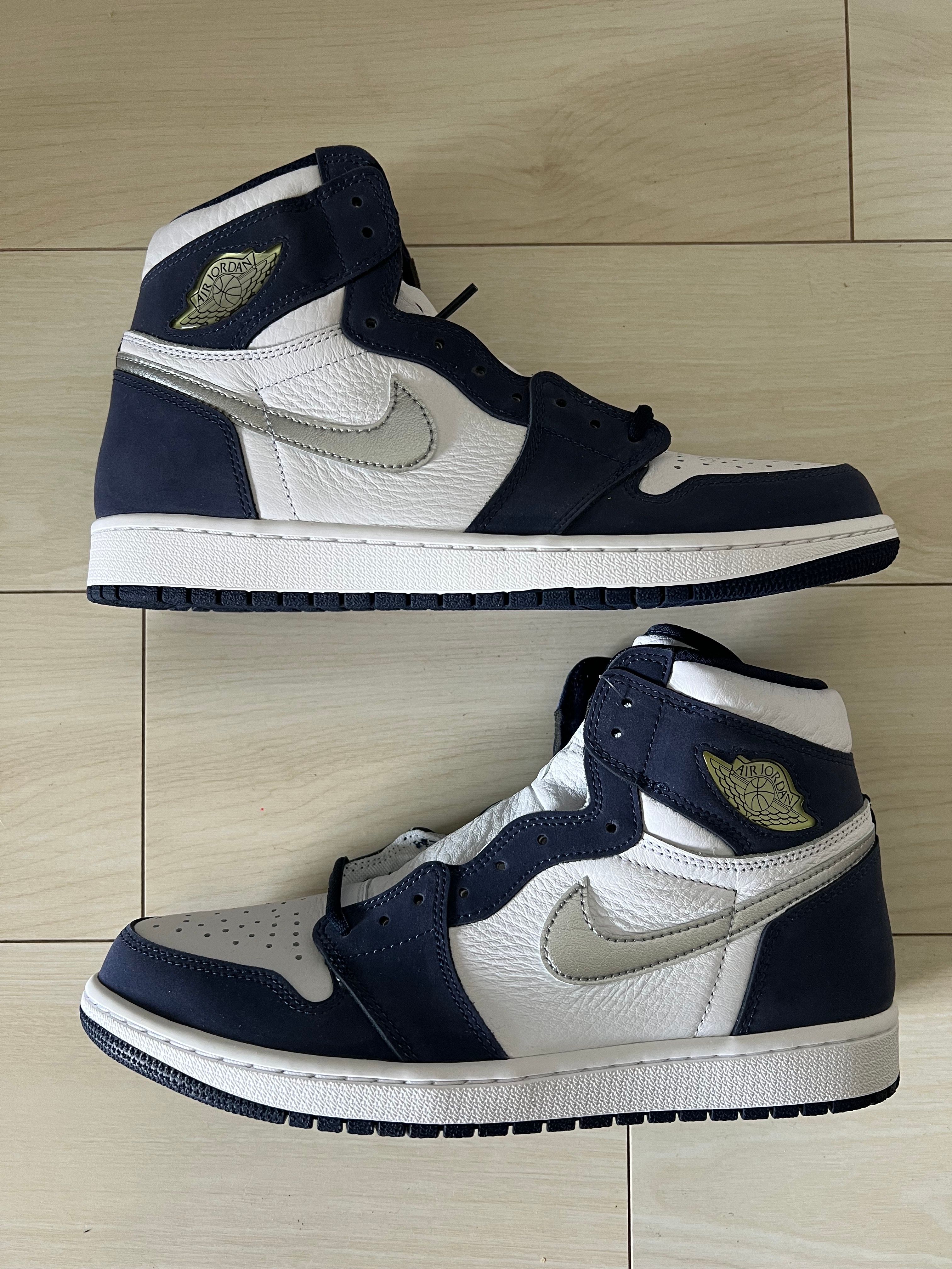 Nike Air Jordan 1 High OG CO.JP "White/Midnight Navy" (2020)(ブリーフケースなし)