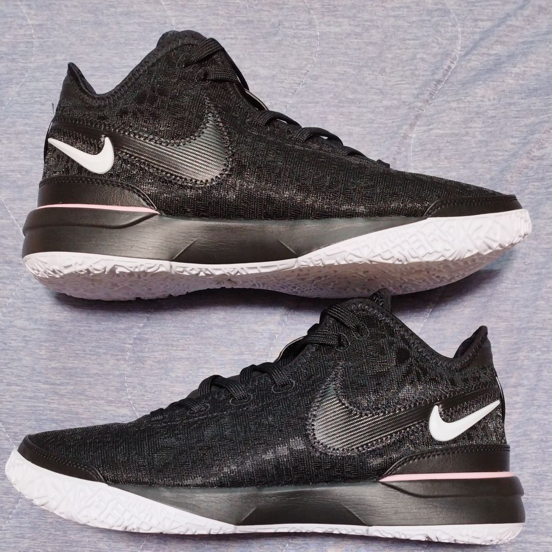 Nike LeBron NXXT Gen "Black/Medium Soft Pink/White"