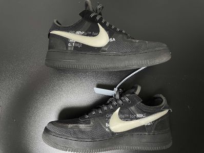 Off-White × Nike Air Force 1 Low "Black"