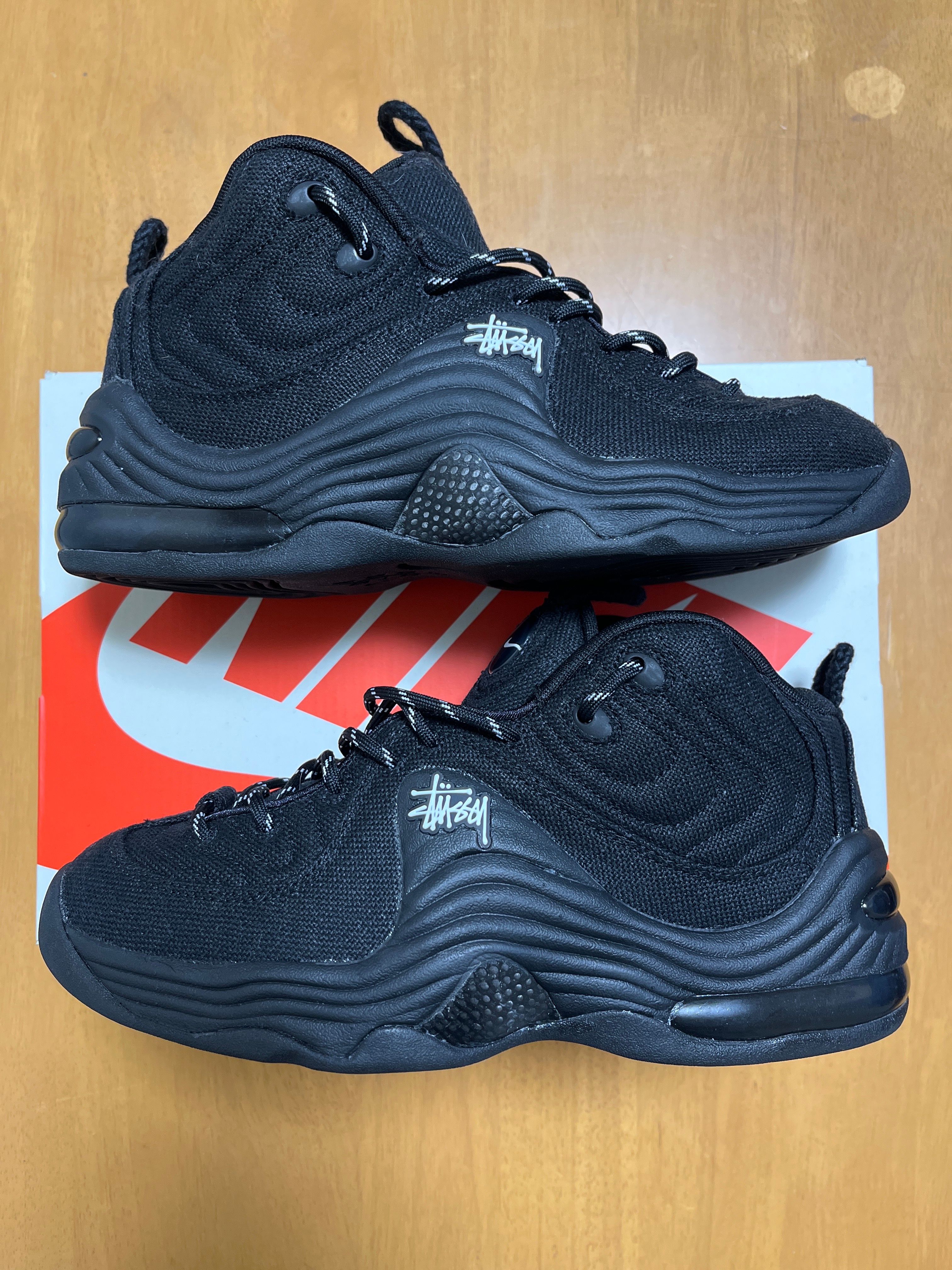 Stussy × Nike Air Penny 2 "Black"