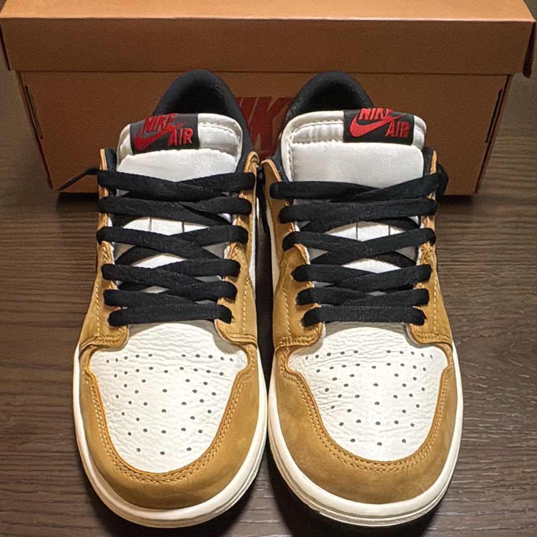 Nike Air Jordan 1 Low OG "Rookie of the Year/Sail and Golden Harvest"