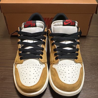 Nike Air Jordan 1 Low OG "Rookie of the Year/Sail and Golden Harvest"
