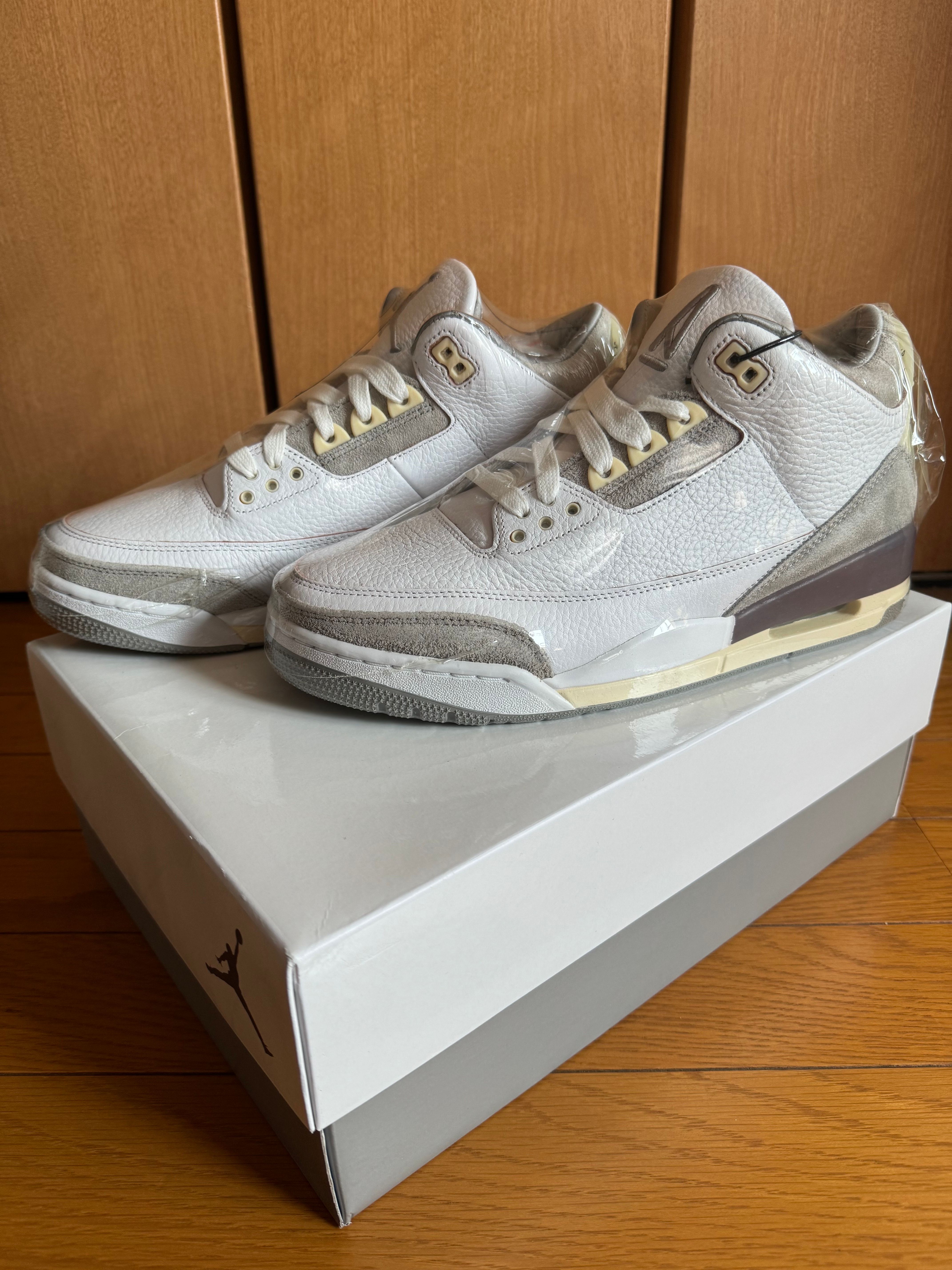 A Ma Maniere × Nike Women's Air Jordan 3 Retro SP "White/Medium Grey Violet Ore"