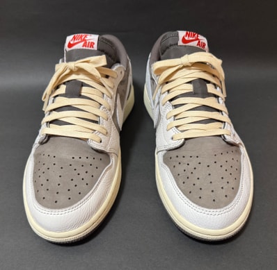 Travis Scott × Nike Air Jordan 1 Low OG SP "Reverse Mocha/Sail and Ridgerock"