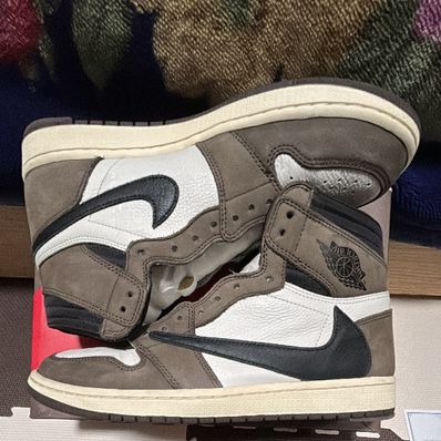 Travis Scott × Nike Air Jordan 1 Retro High OG TS SP "Sail/Dark Mocha"