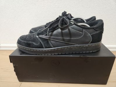 Travis Scott × Nike Air Jordan 1 Low OG SP "Black Phantom"
