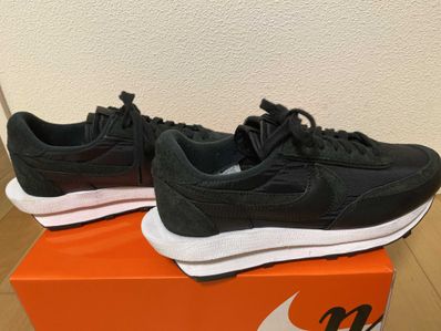 sacai × Nike LDV Waffle "Triple Black"