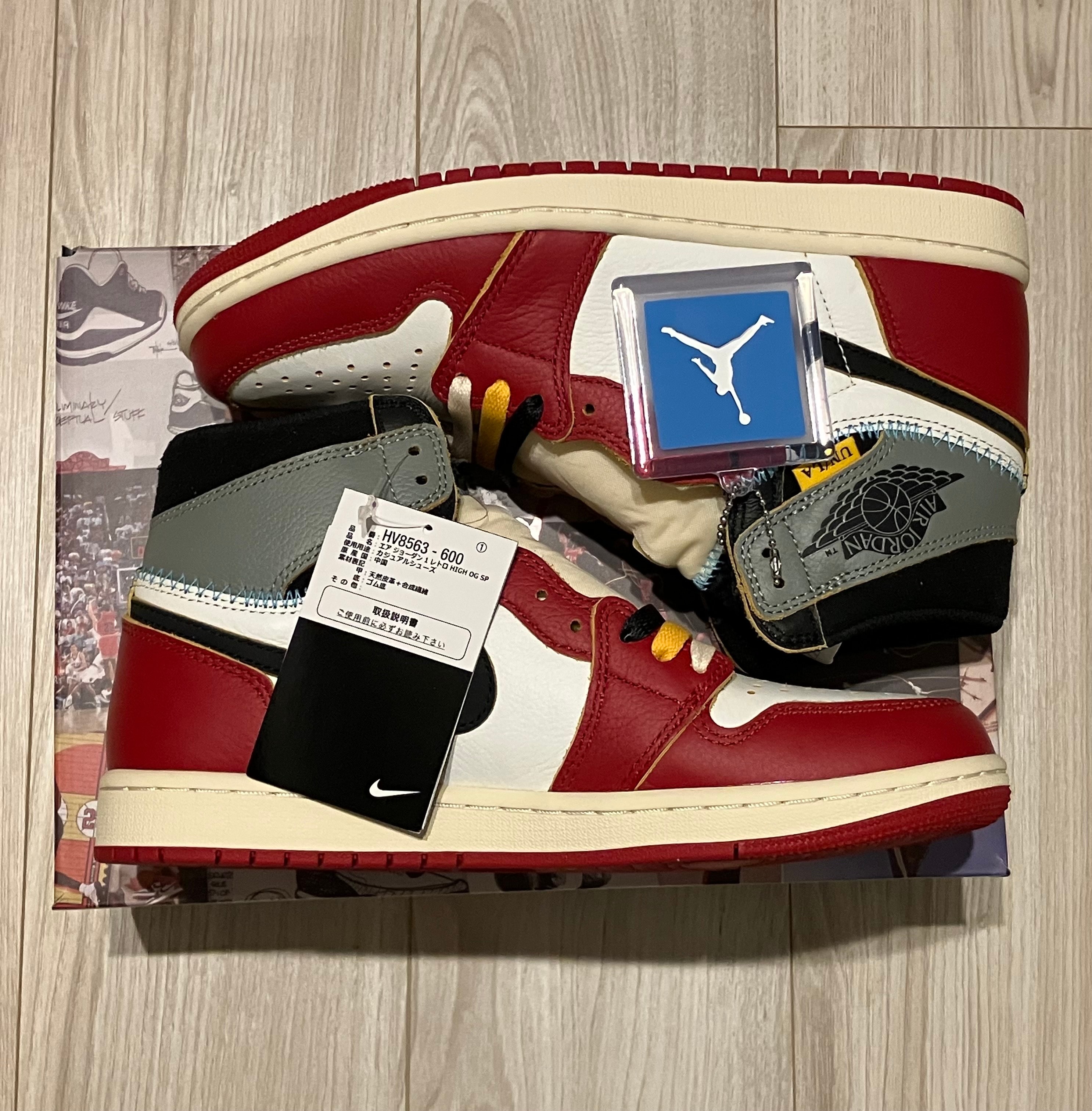 UNION × Nike Air Jordan 1 Retro High OG "Chicago/Shadow"