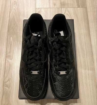 Kobe Bryant × Nike Air Force 1 Low "Triple Black"