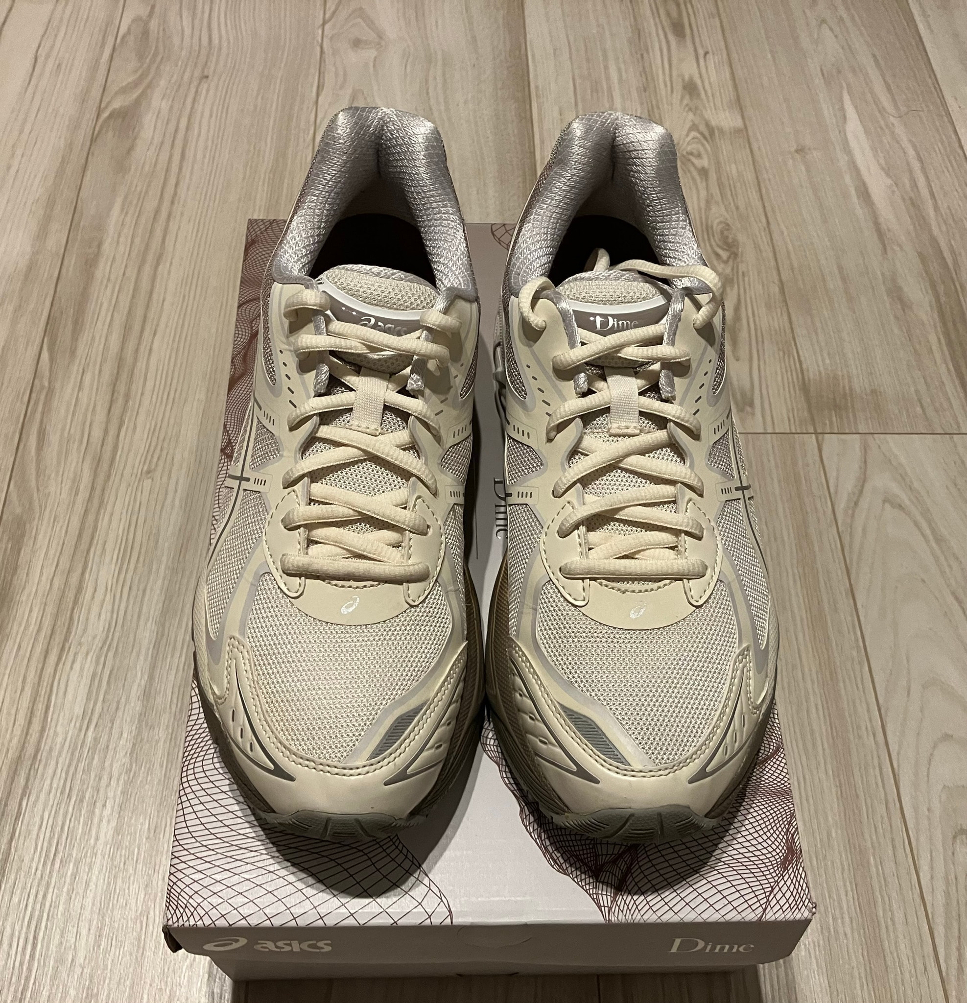 Dime × Asics GT-2160 "Arctic Wolf/London Fog"
