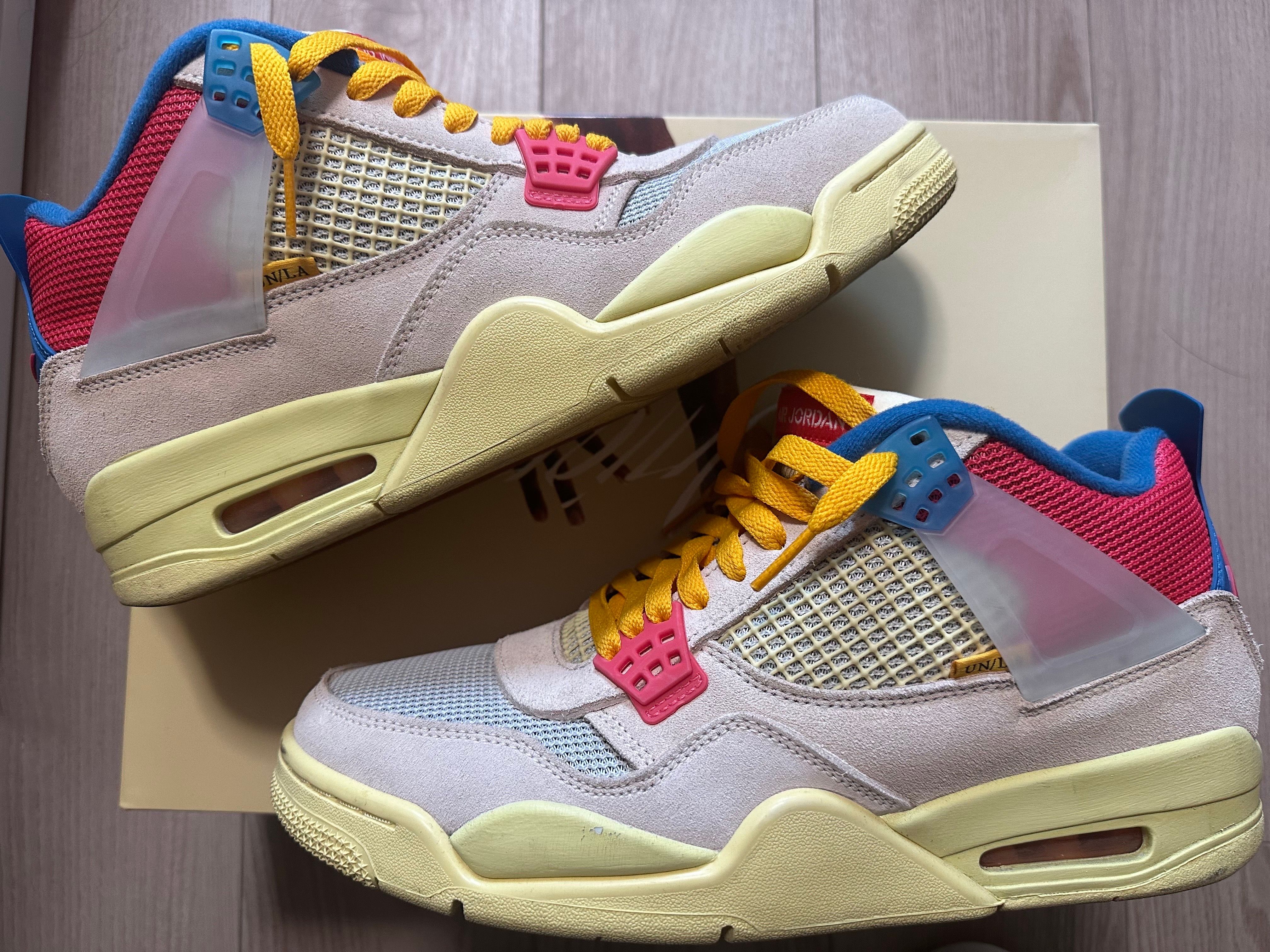 UNION × Nike Air Jordan 4 SP "Guava Ice/Light Fusion Red"