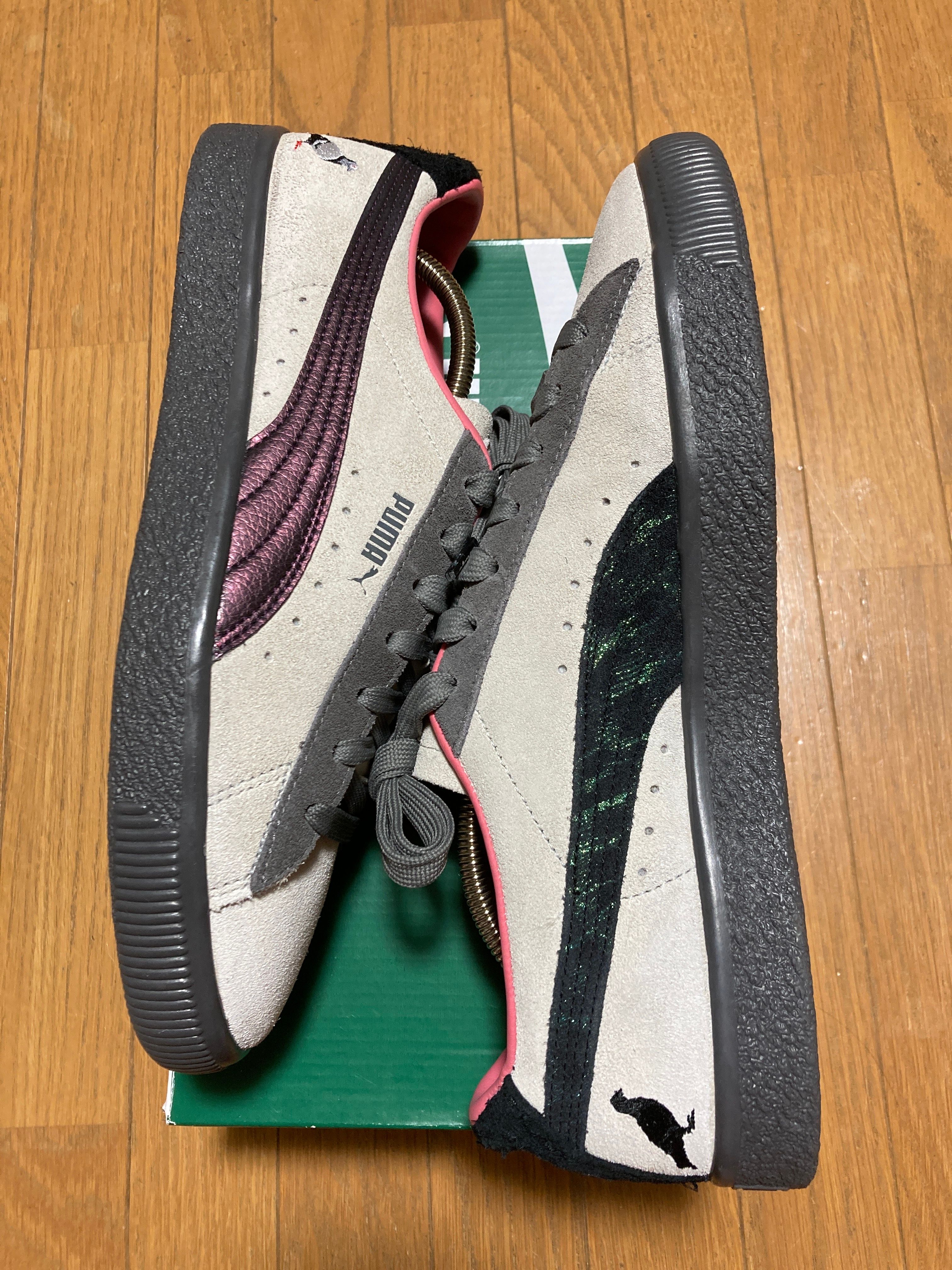 Staple × Atmos × Puma Suede "Natural Grey"