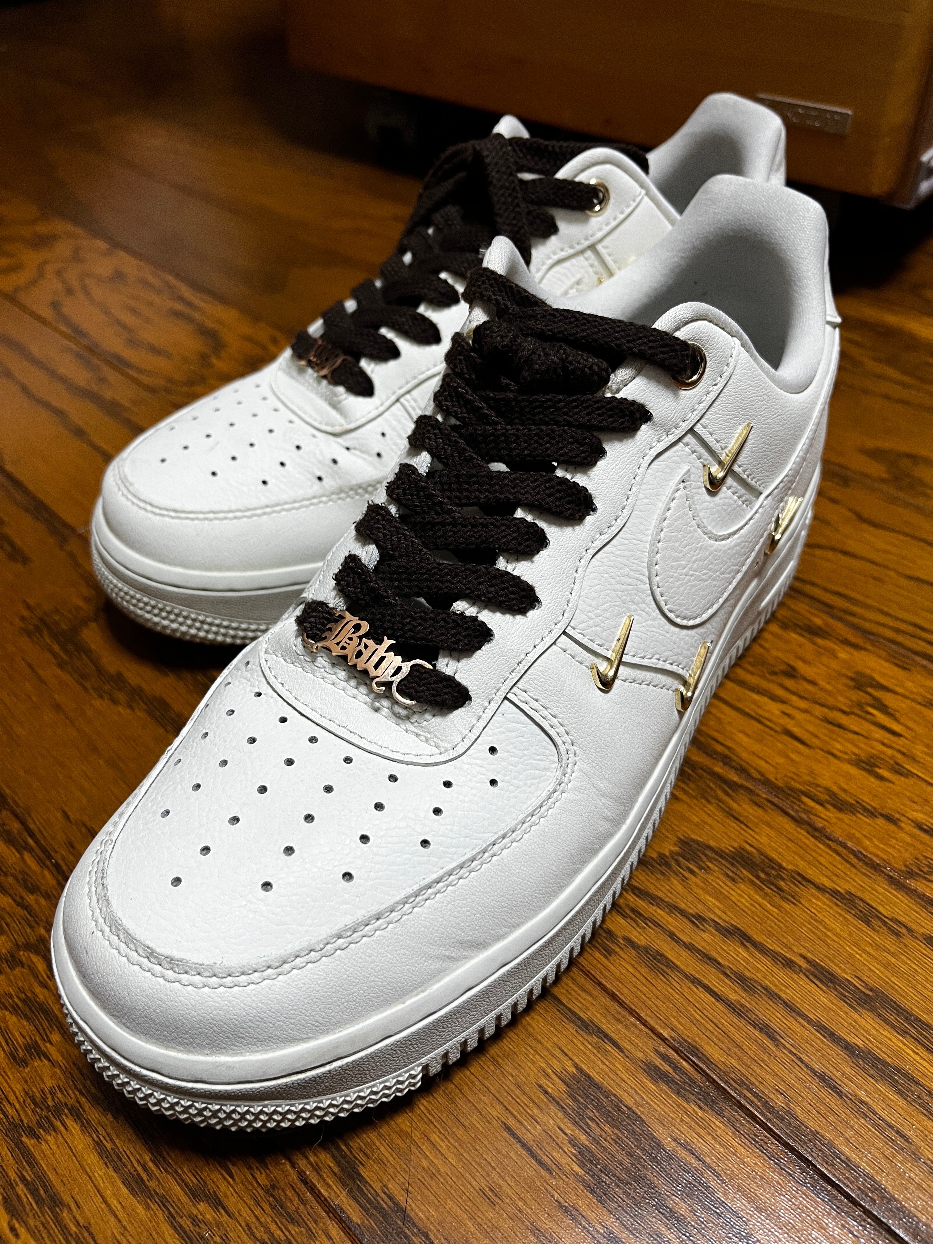 Nike Women's Air Force 1 '07 LX "Sail/Metallic Gold"