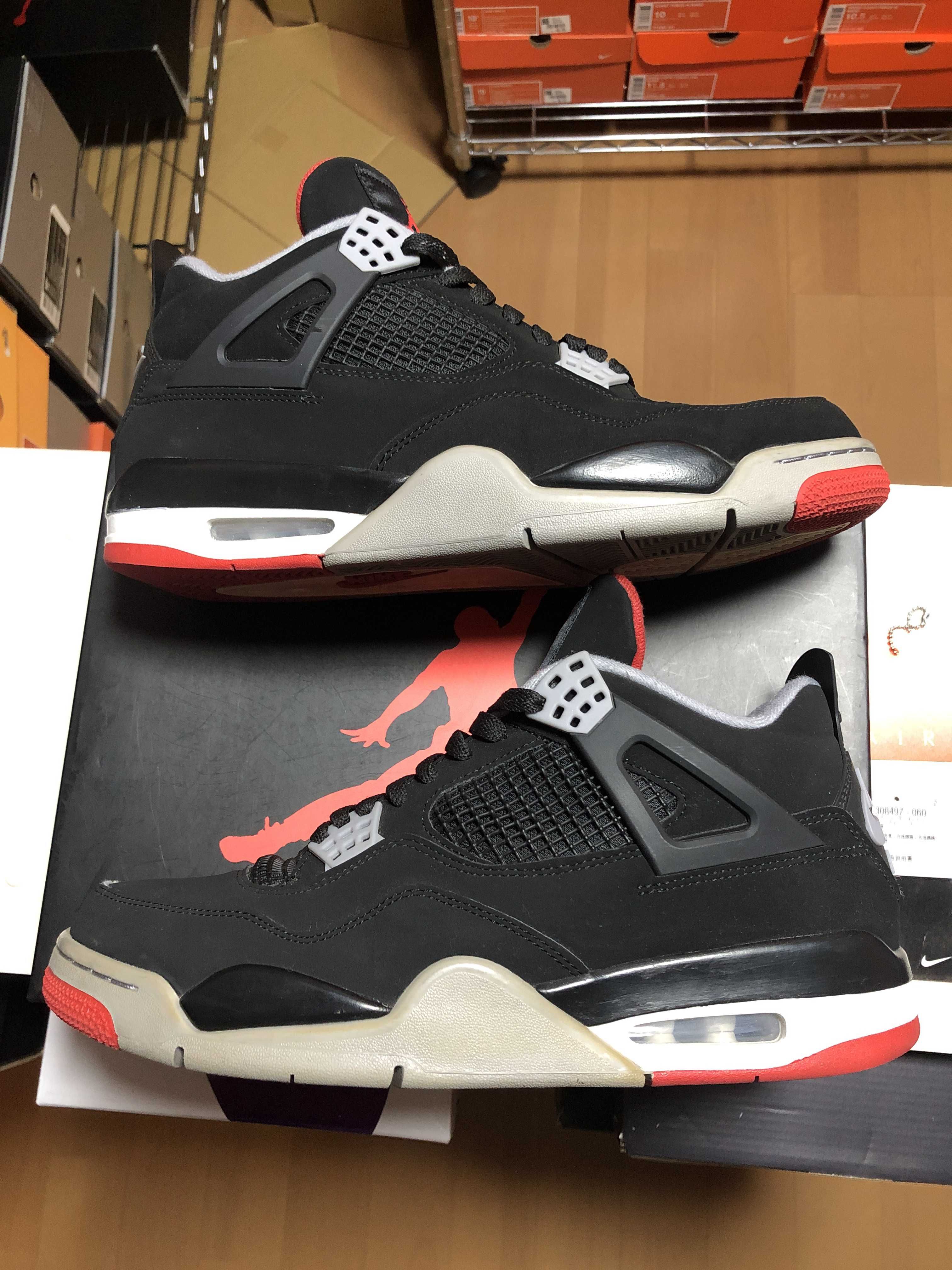 Nike Air Jordan 4 Retro "Bred" (2019)  