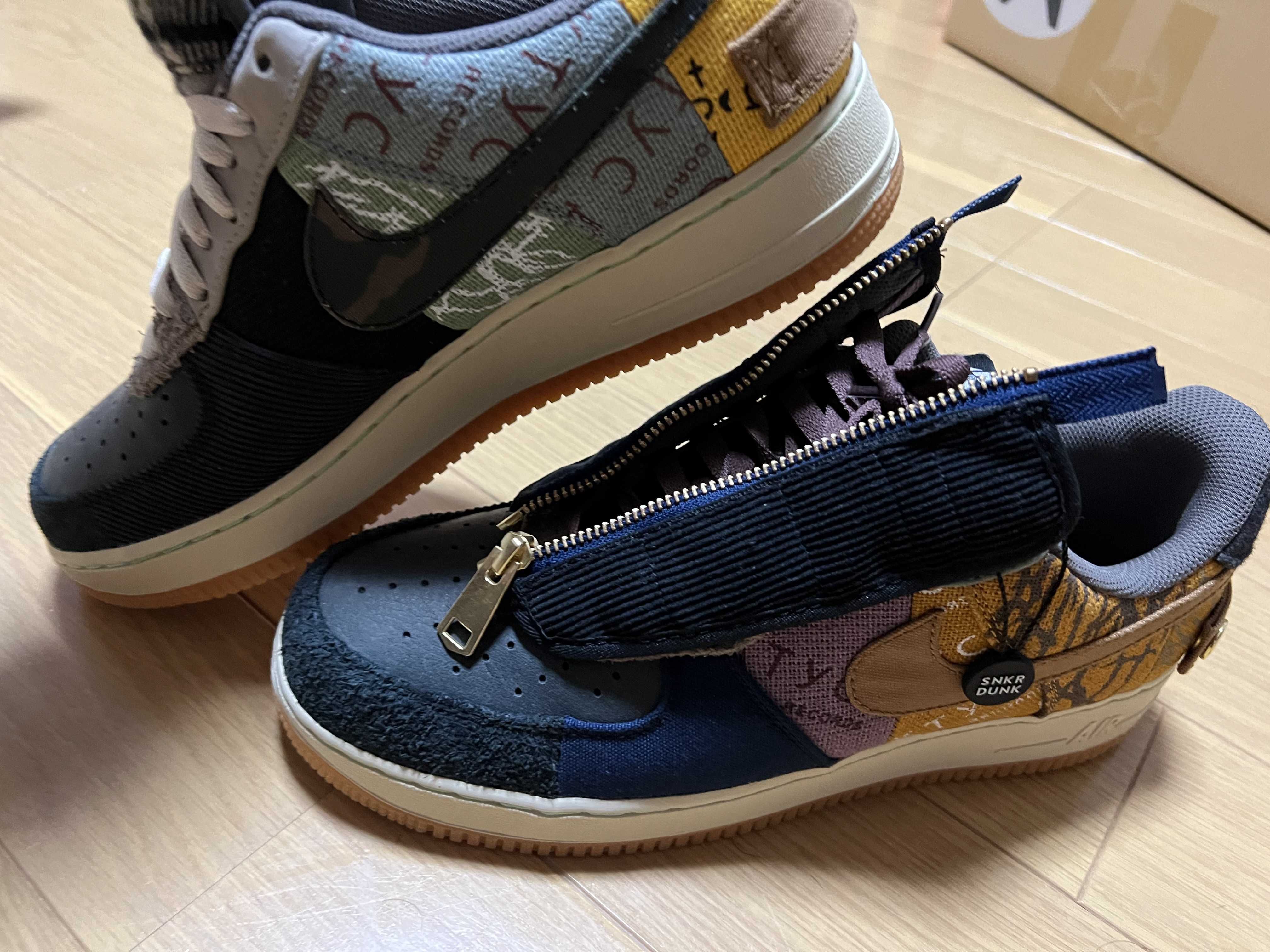 Travis Scott × Nike Air Force 1 Low Cactus Jack "Multi Color"