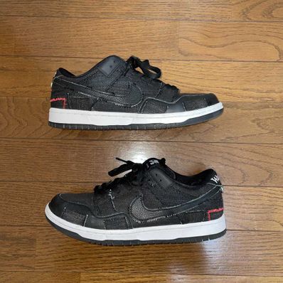 Wasted Youth × Nike SB Dunk Low "Black Denim" / VERDY