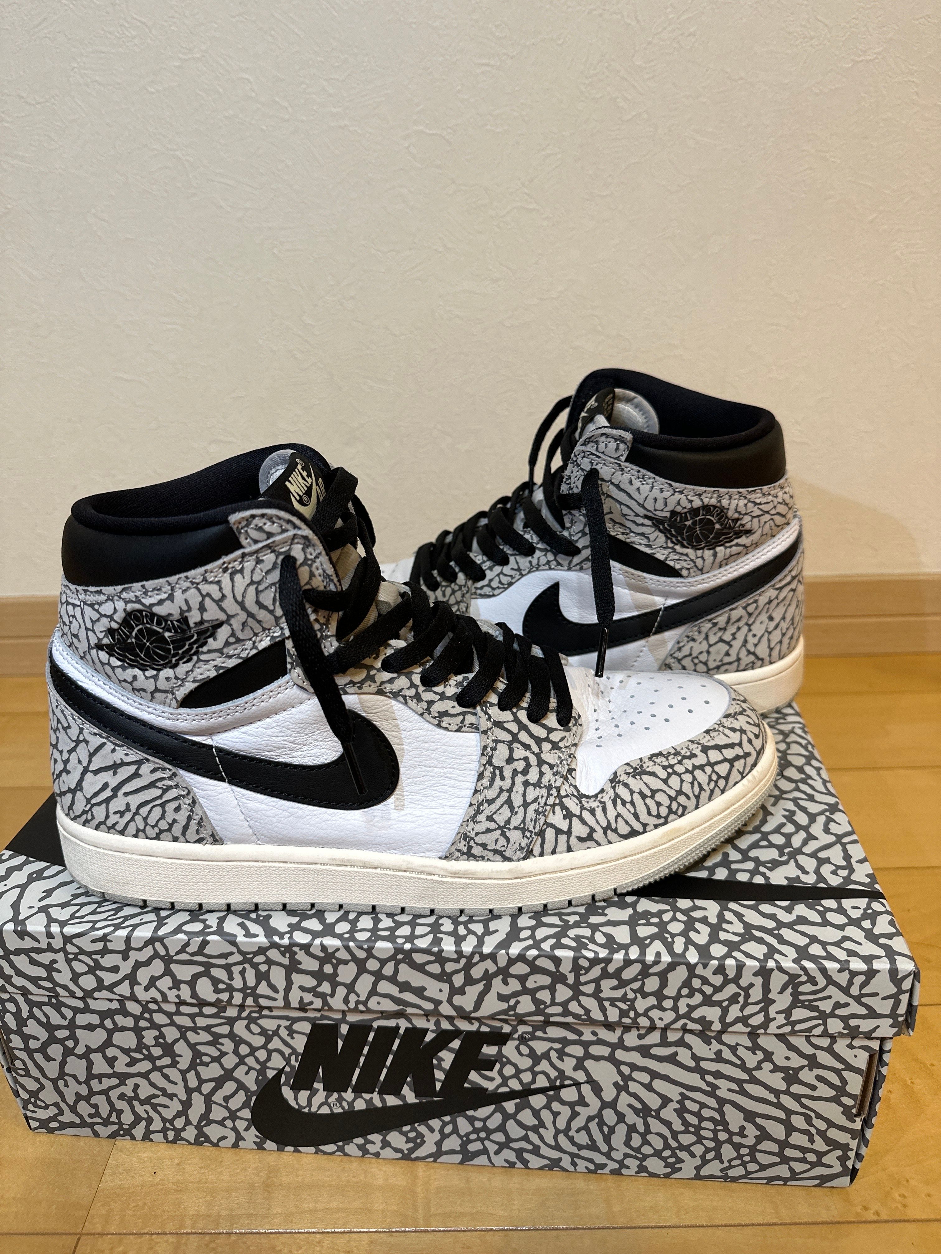 Nike Air Jordan 1 High OG "White Cement/Safari"