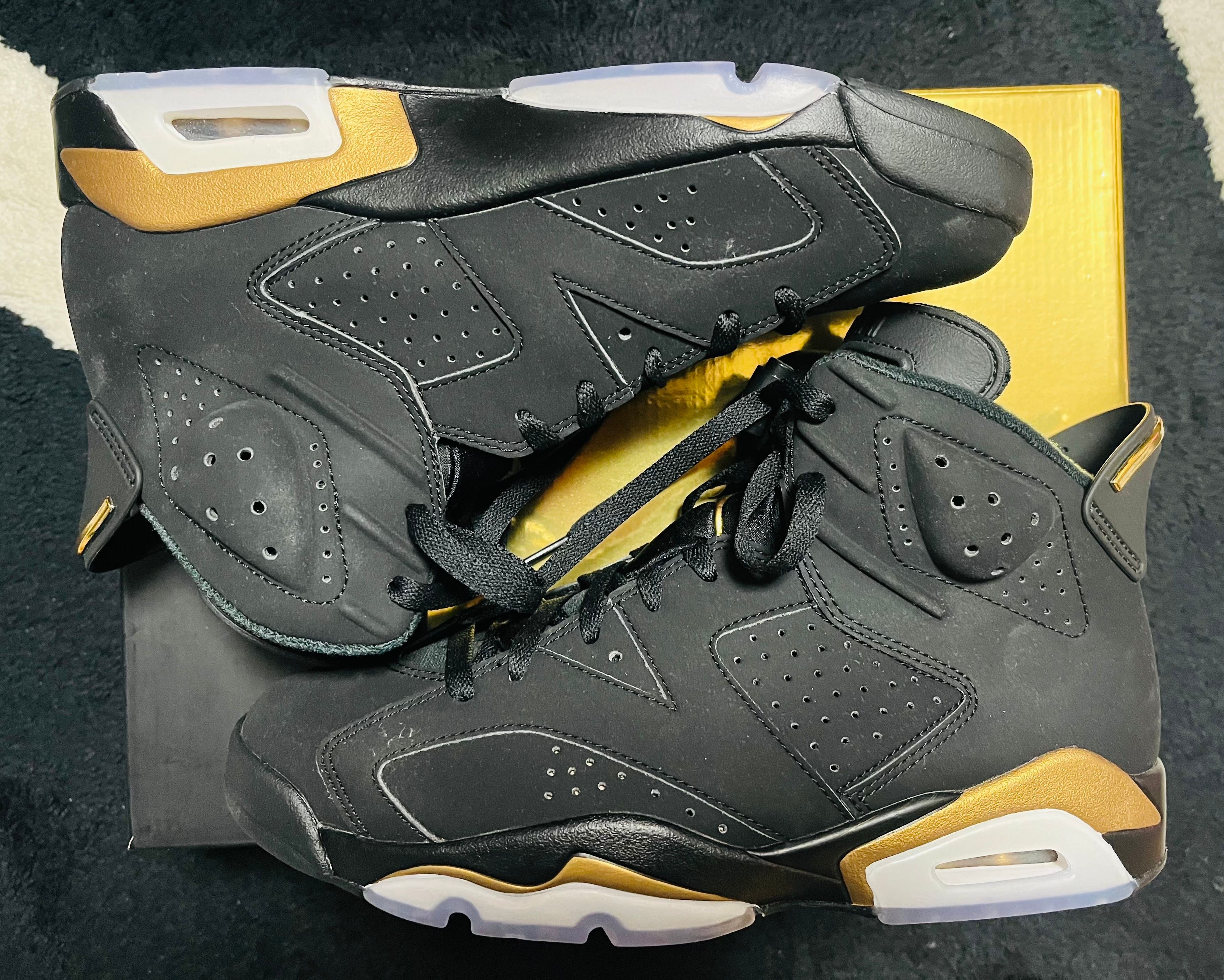 Nike Air Jordan 6 DMP "Black/Metallic Gold" (2020)