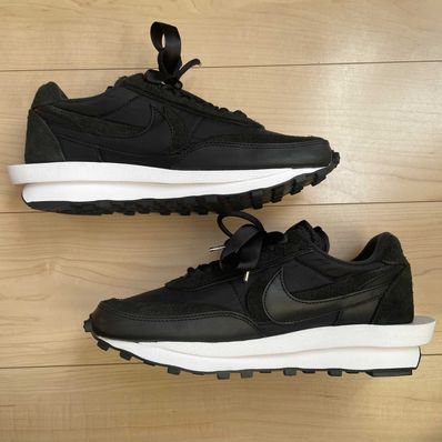 sacai × Nike LDV Waffle "Triple Black"
