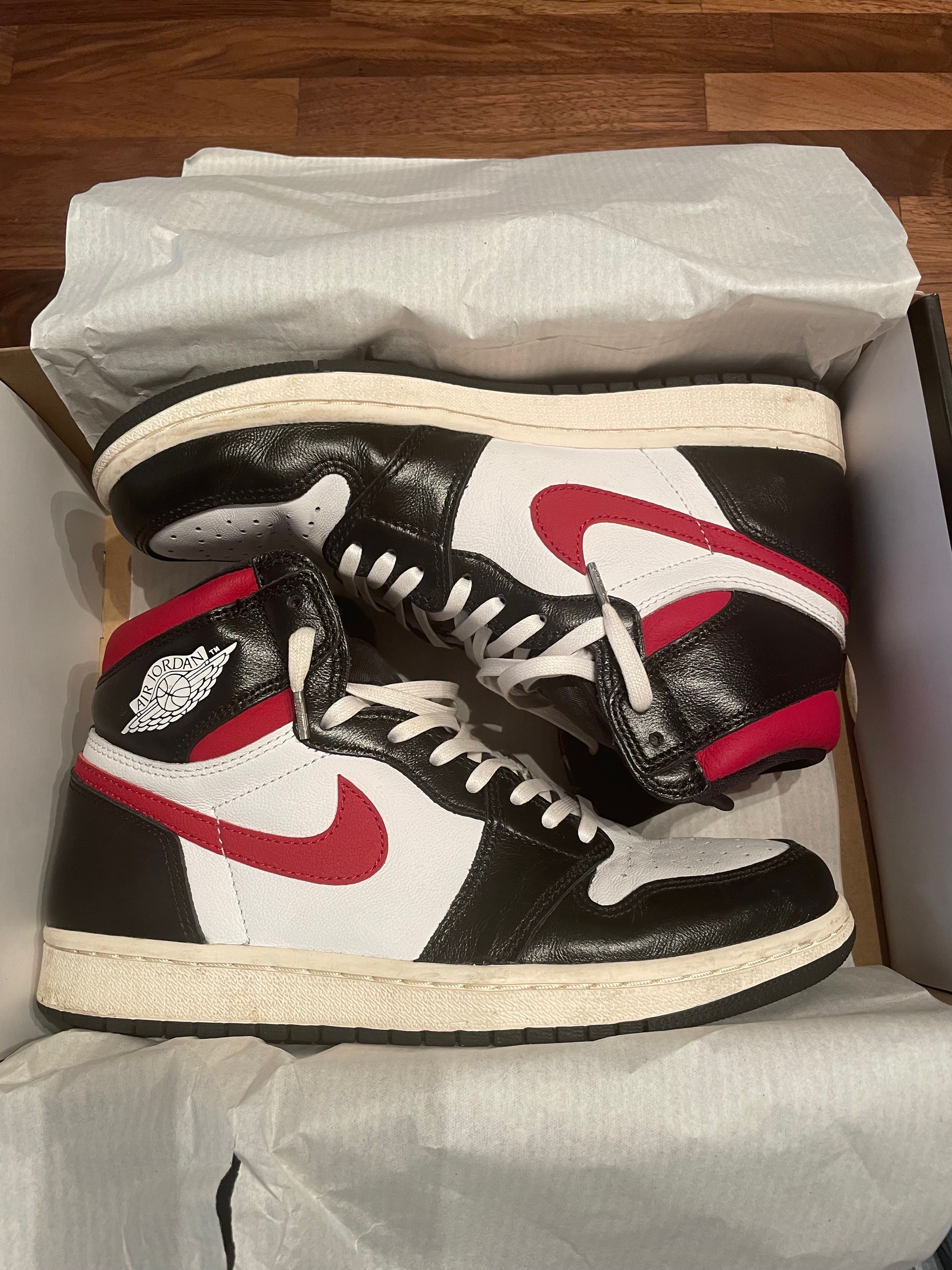 Nike Air Jordan 1 Retro High "Black/White/Sail/Gym Red"    