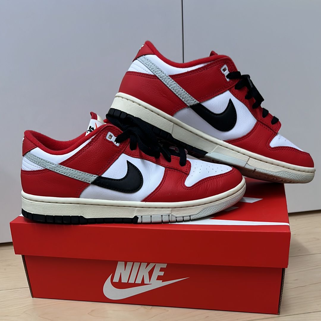 Nike Dunk Low Retro PRM "Chicago Split"