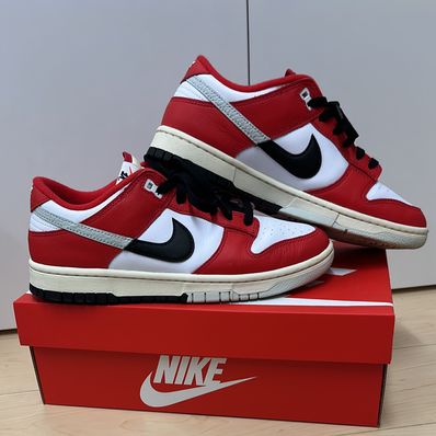 Nike Dunk Low Retro PRM "Chicago Split"