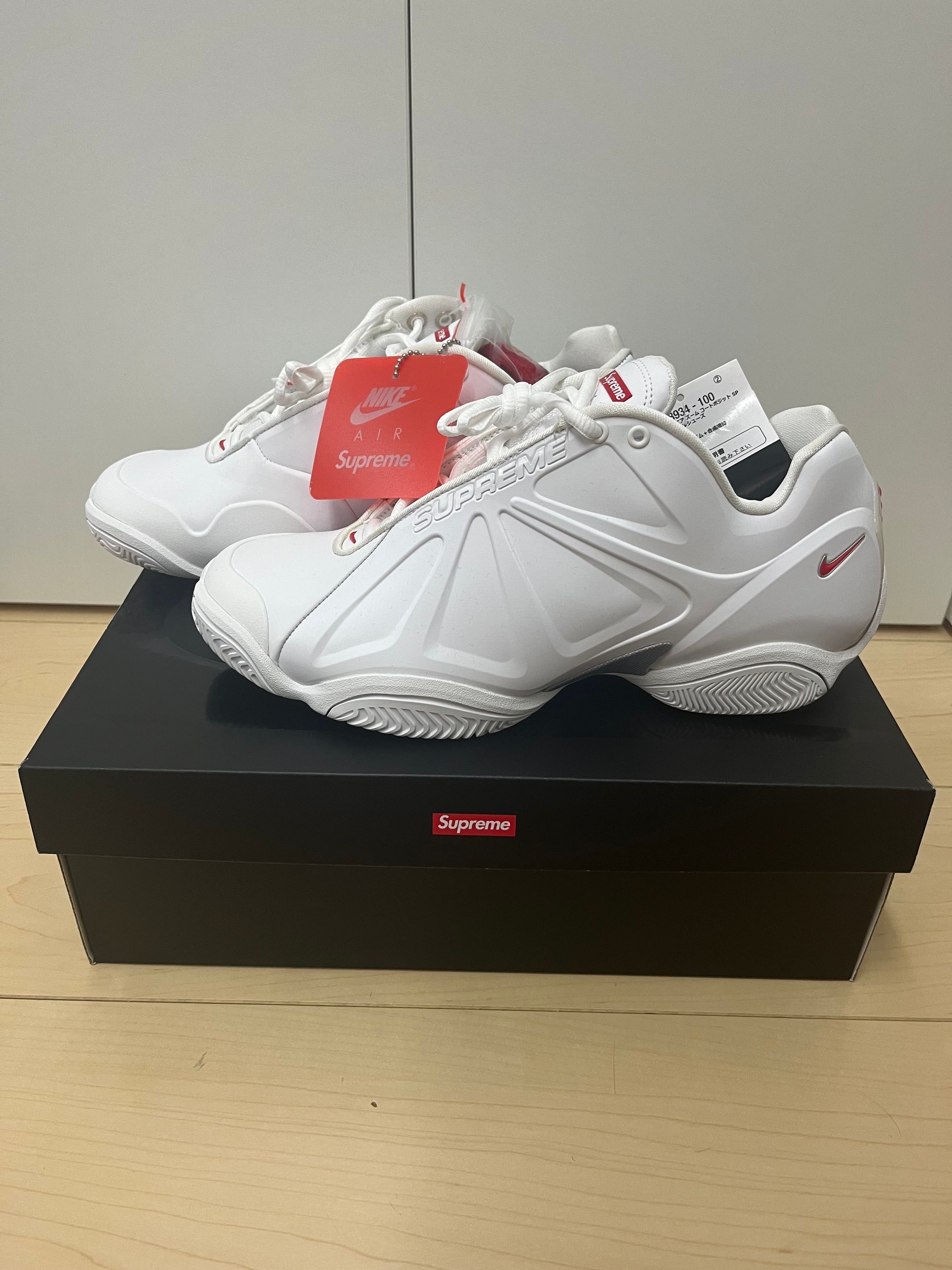 Supreme × Nike Air Zoom Courtposite "White"