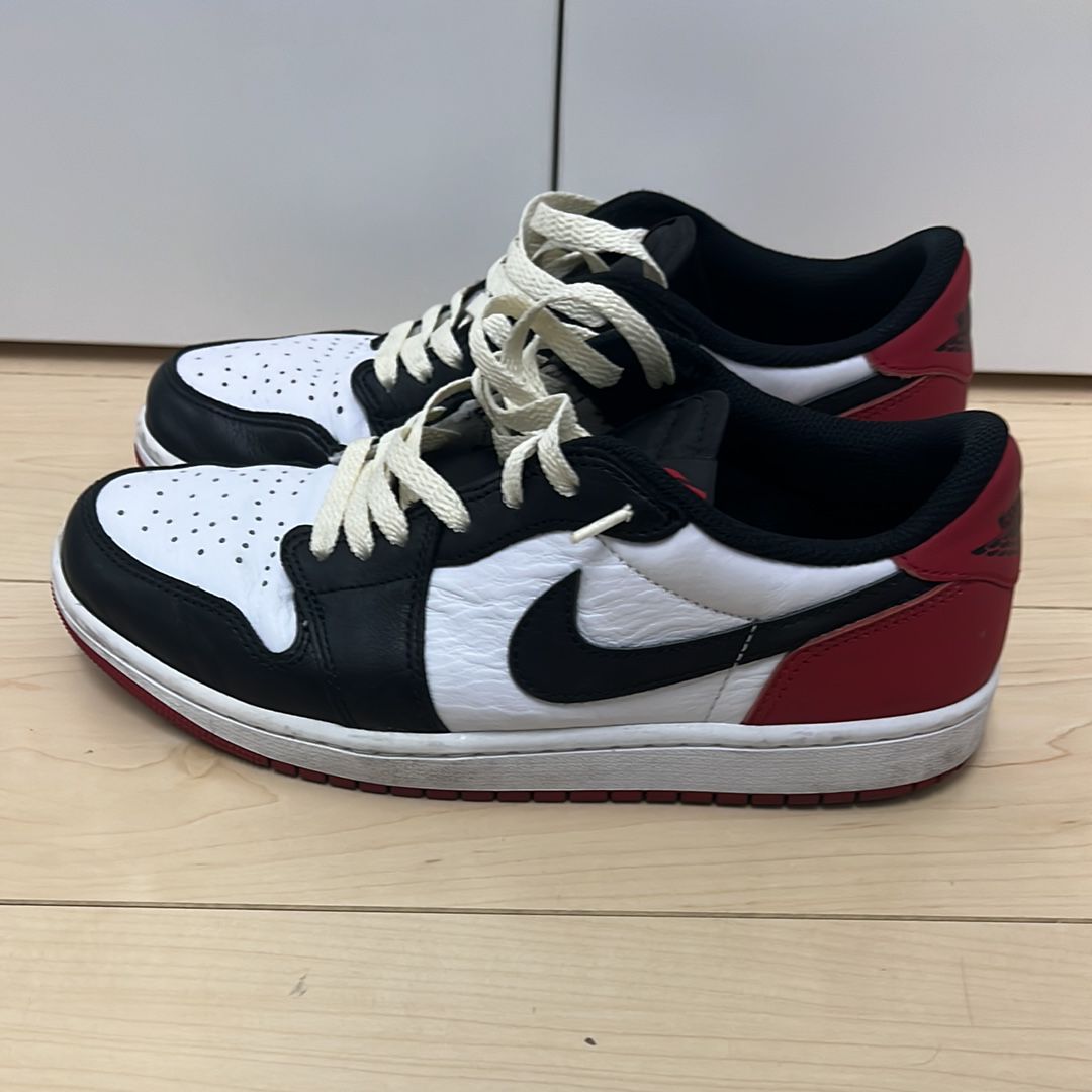 Nike Air Jordan 1 Retro Low OG "Black Toe"