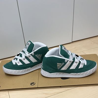 atmos × adidas Adimatic Mid "Collegiate Green"