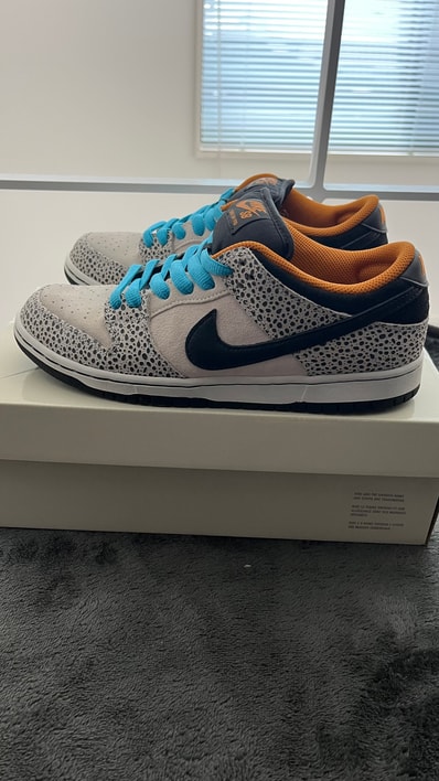 Nike SB Dunk Low Pro Electric Safari "Phantom and Black"