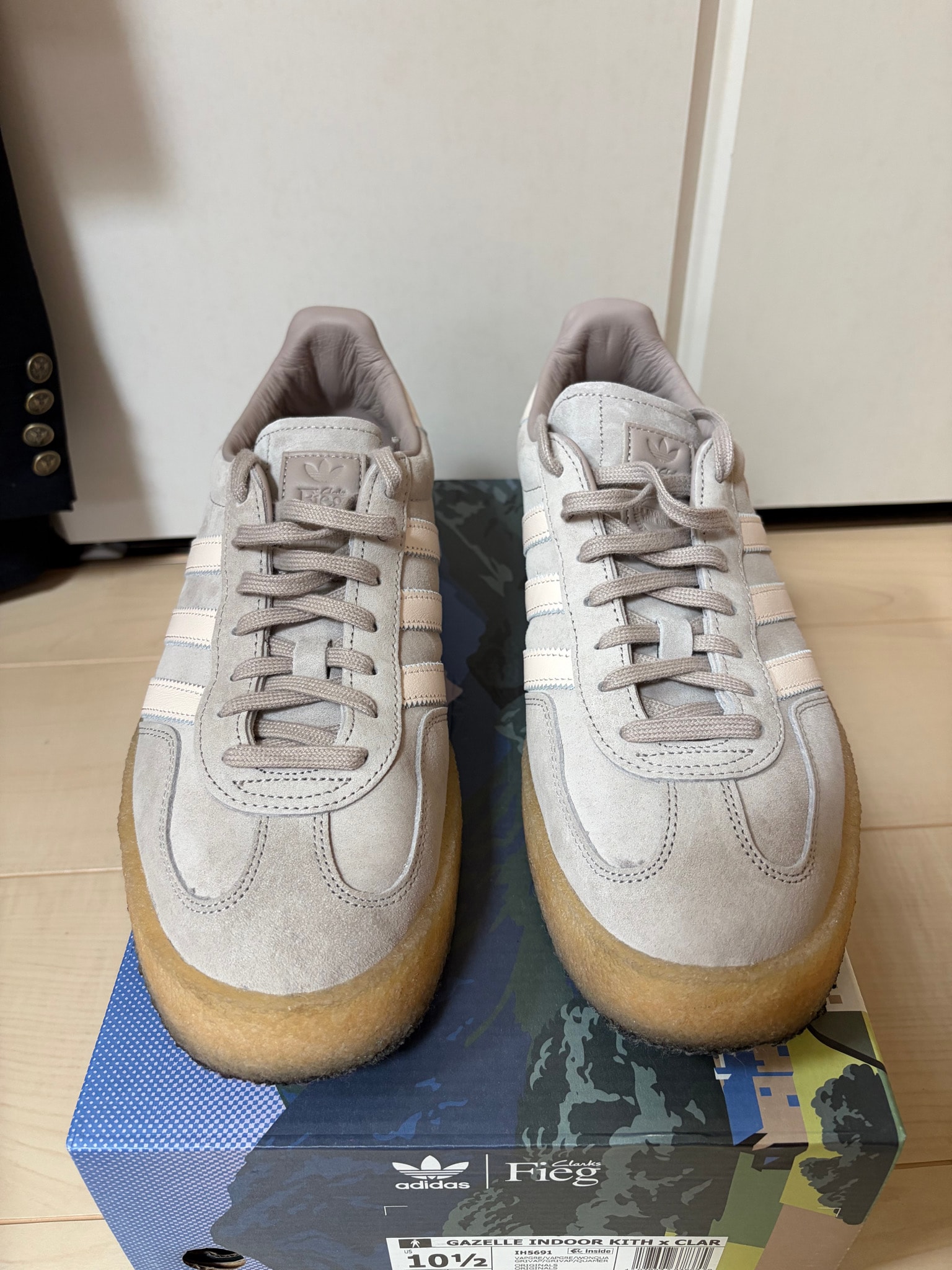 KITH × Clarks × adidas 8th Street Gazelle Indoor "Molecule"