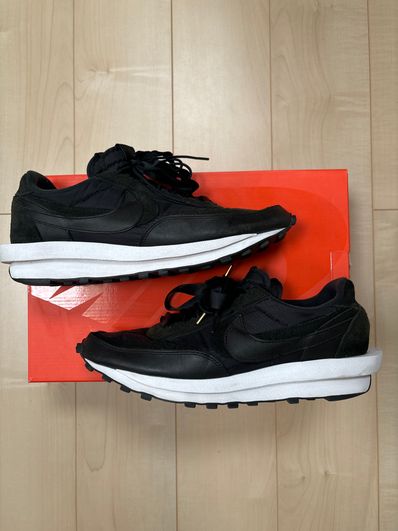 sacai × Nike LDV Waffle "Triple Black"