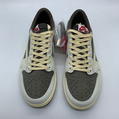 Travis Scott × Nike Air Jordan 1 Low OG SP "Reverse Mocha/Sail and Ridgerock"