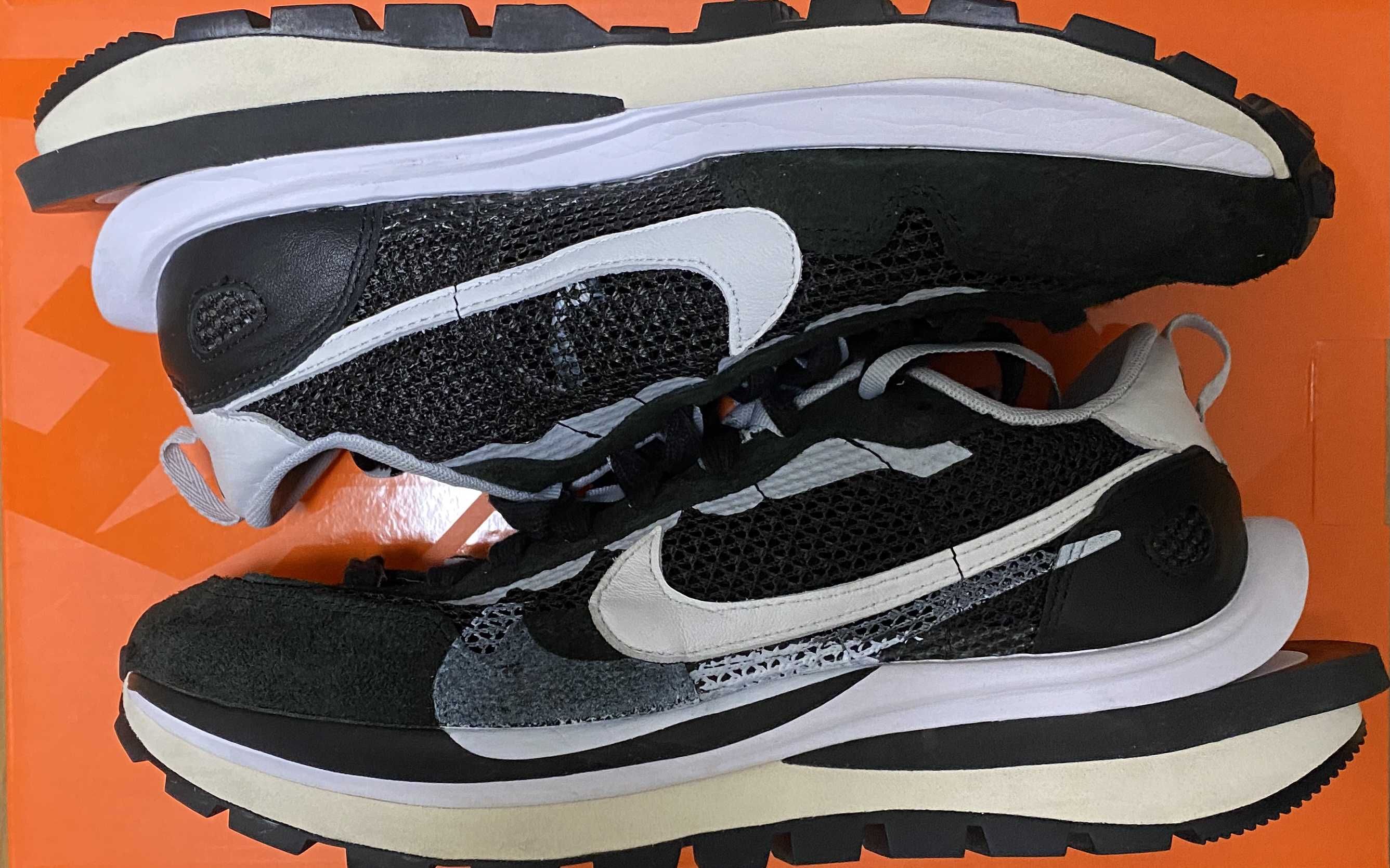 sacai × Nike Vapor Waffle "Black and White"