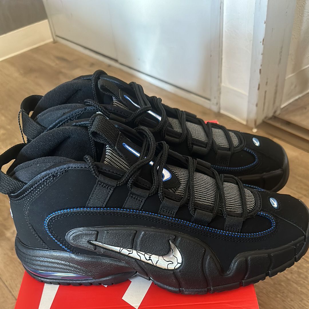 Nike Air Max Penny 1 "Black and Metallic Silver"