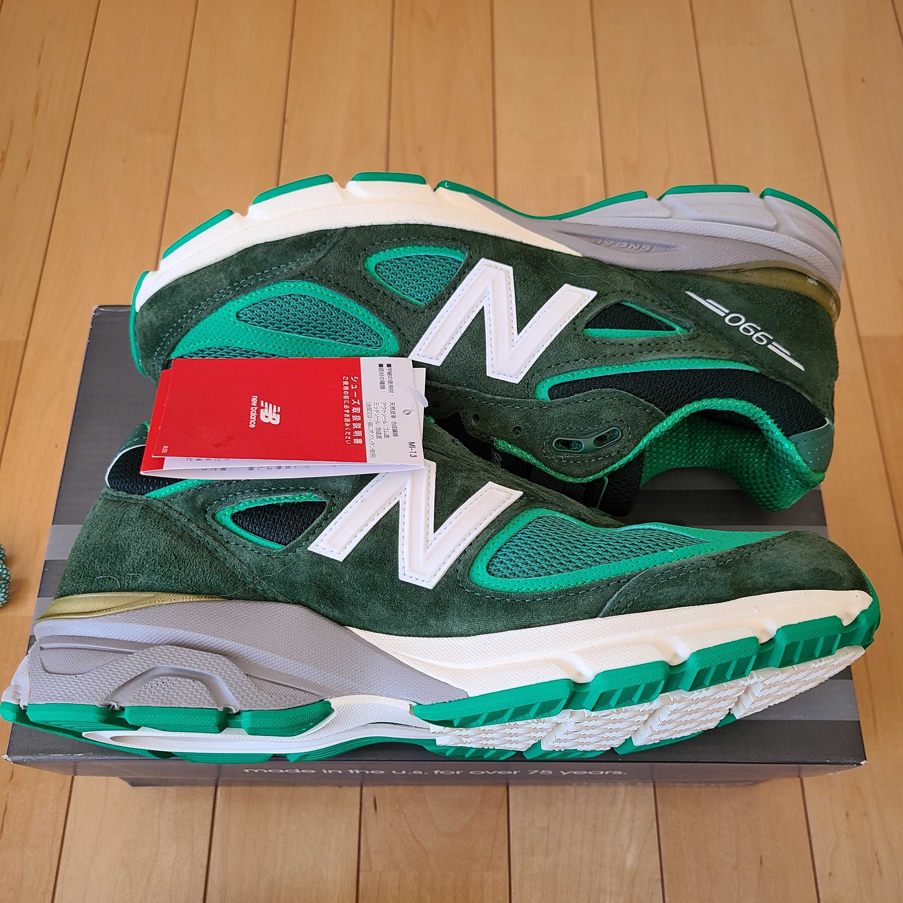 mita sneakers × New Balance 990V4 Made in USA Bouncing frog "JMT4"