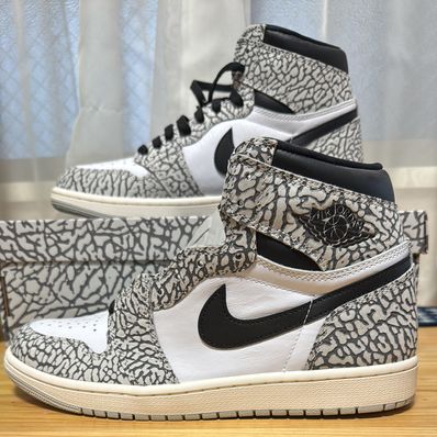Nike Air Jordan 1 High OG "White Cement/Safari"