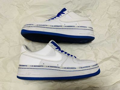 Uninterrupted × Nike Air Force 1 "White/Lapis Blue"