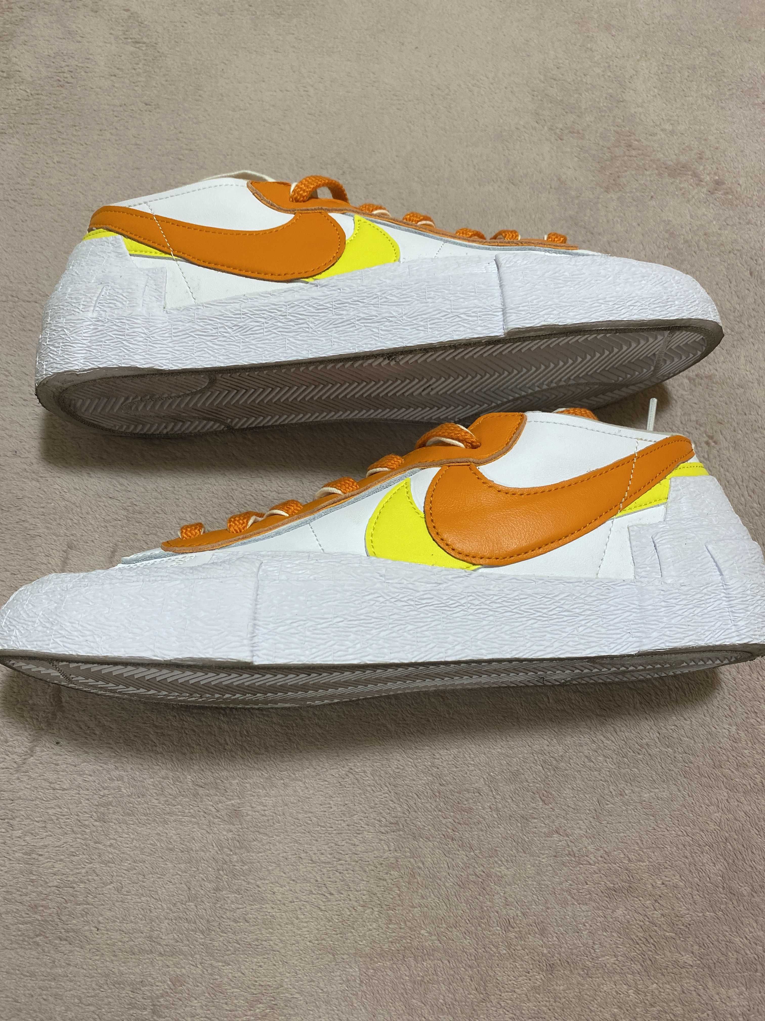 SACAI × NIKE BLAZER LOW "MAGMA ORANGE"