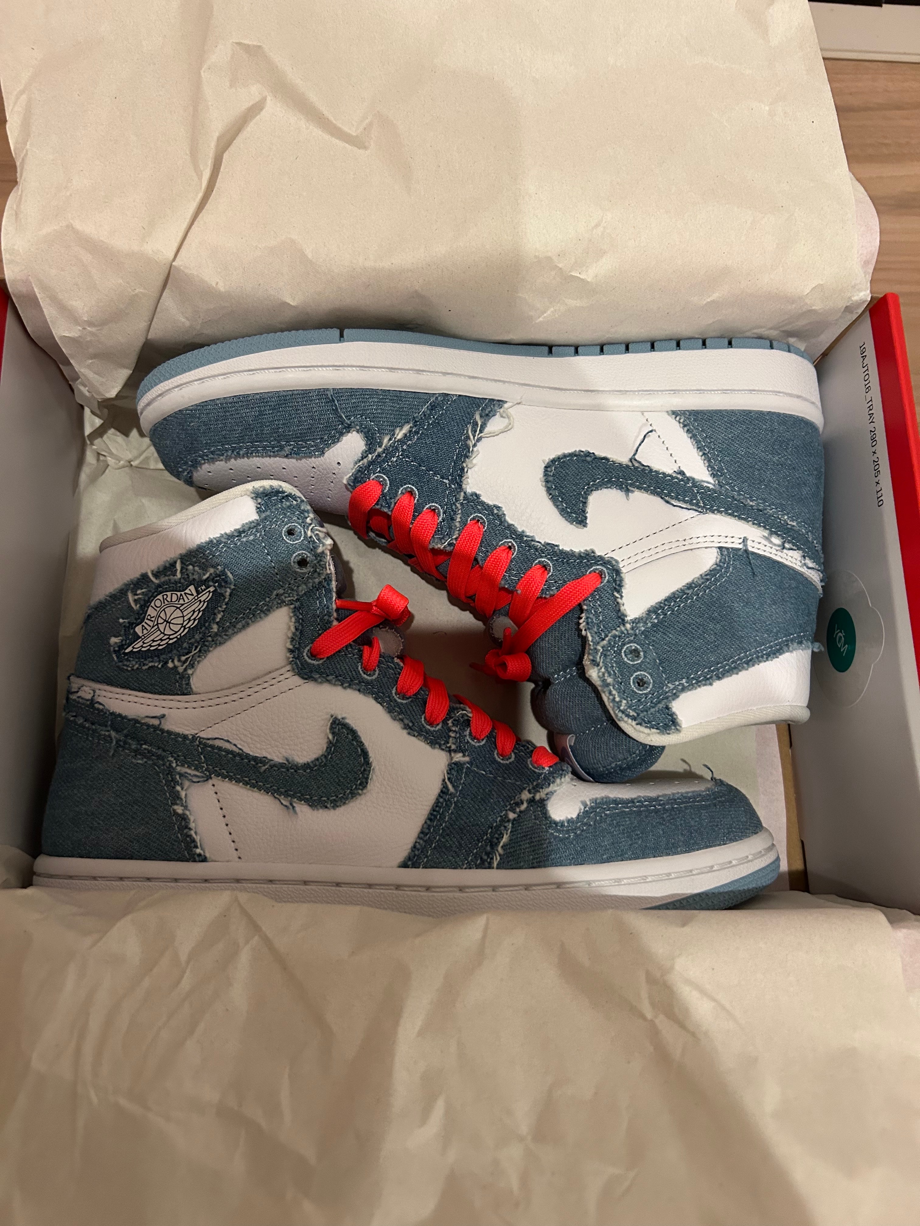 Nike Women's Air Jordan 1 High OG "Denim"