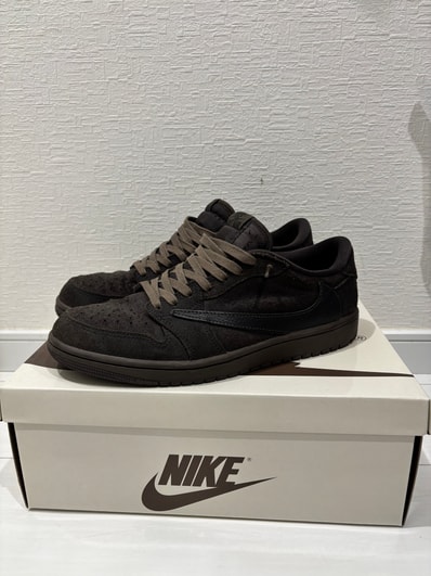 Travis Scott × Nike Air Jordan 1 Low OG SP "Velvet Brown and Dark Mocha"