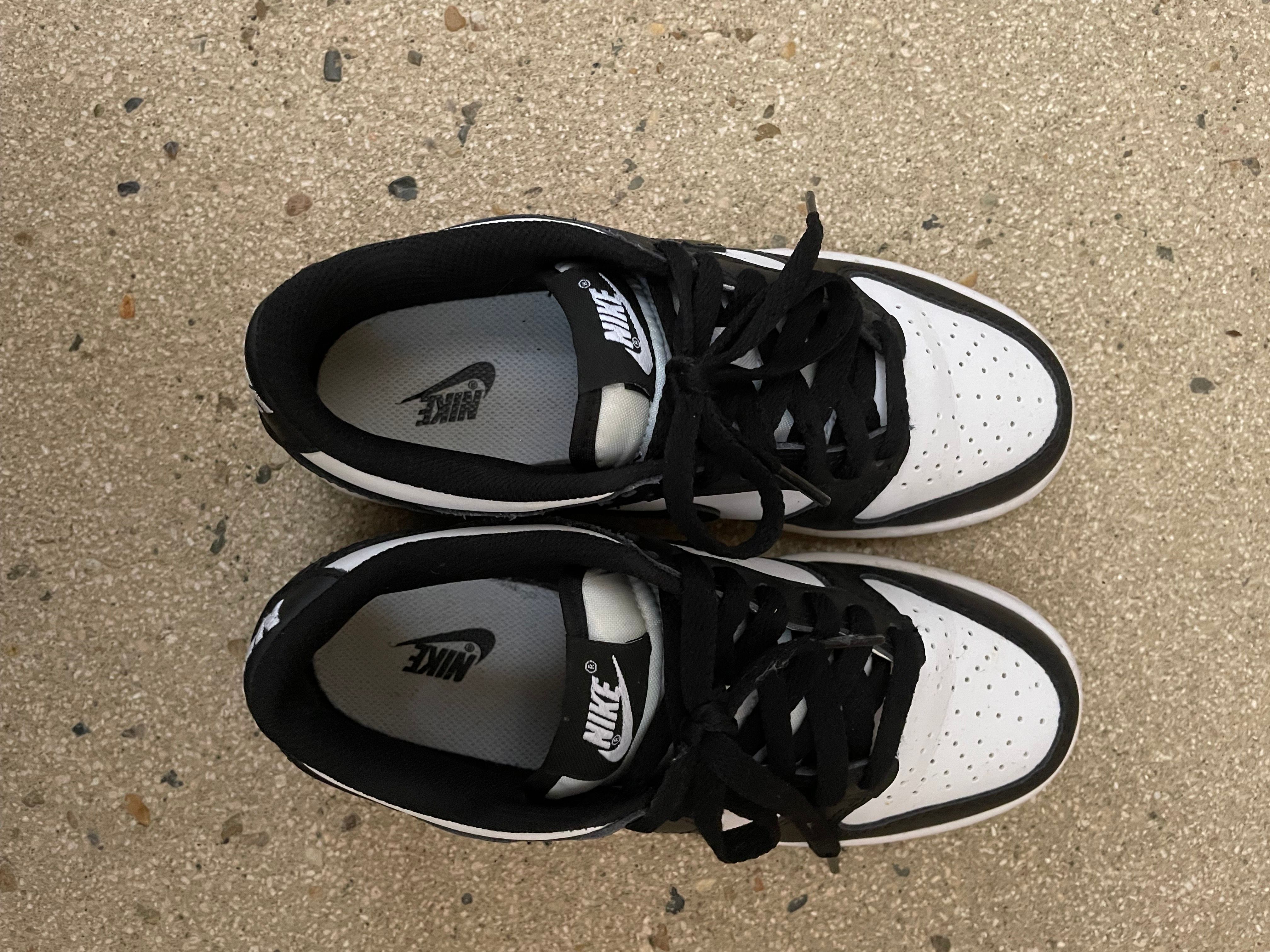 Nike GS Dunk Low "White/Black"