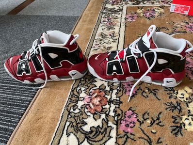 Nike Air More Uptempo ’96 "Black and Varsity Red" (2021)