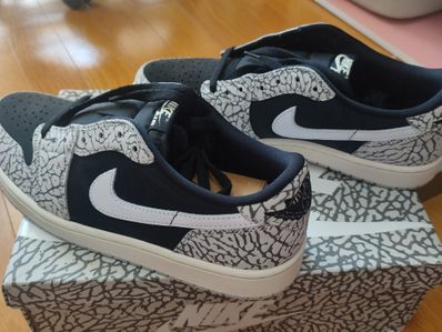 Nike Air Jordan 1 Retro Low OG "Black Cement"