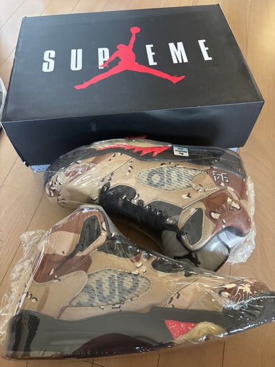 Supreme × Nike Air Jordan 5 Retro "Desert Camo"